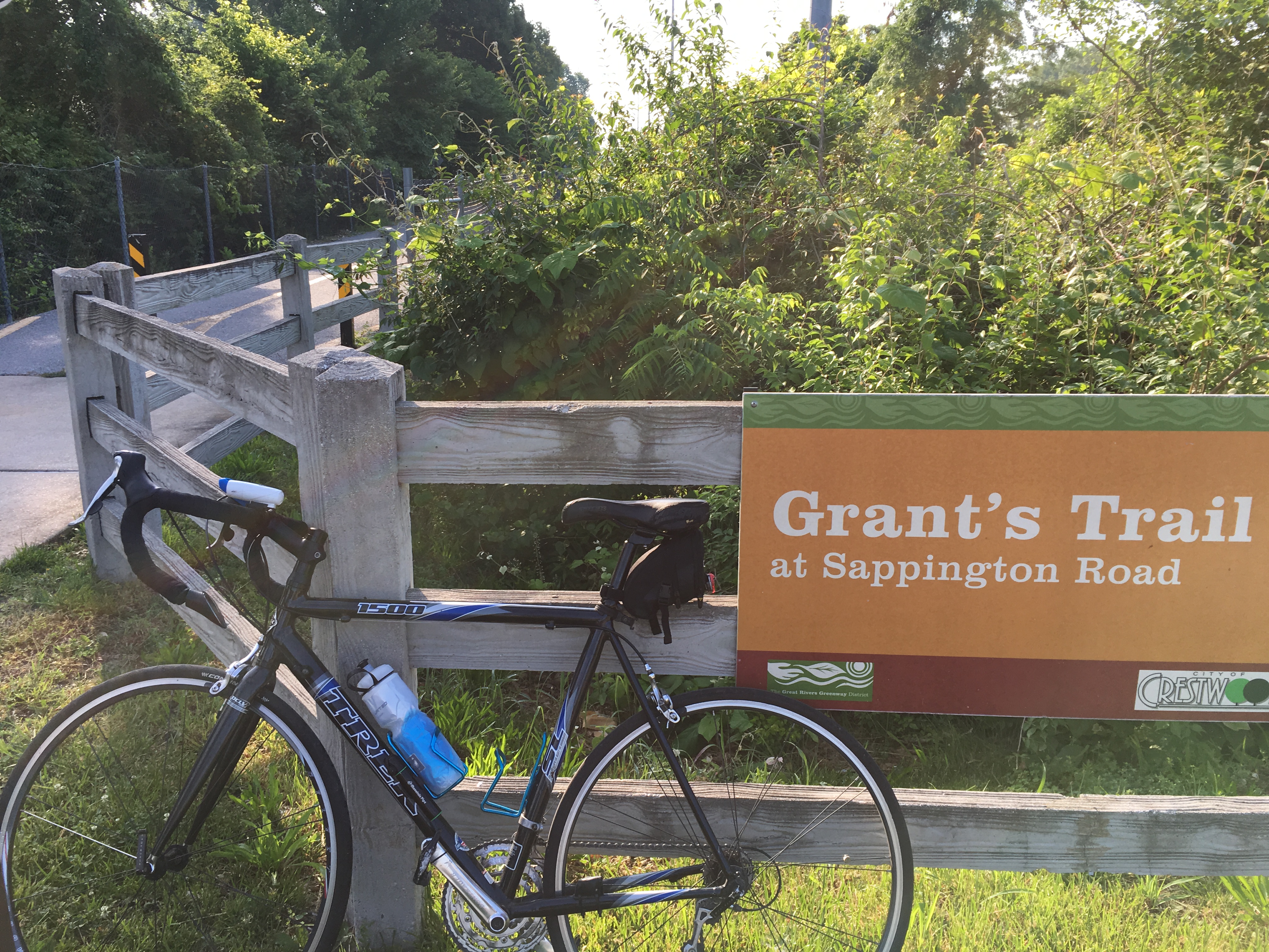 Bike at Grant's trail