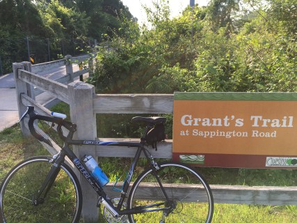 Bike at Grant's trail