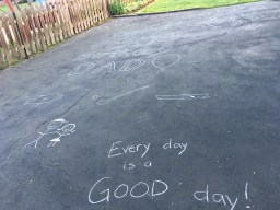 birthday chalk in st louis