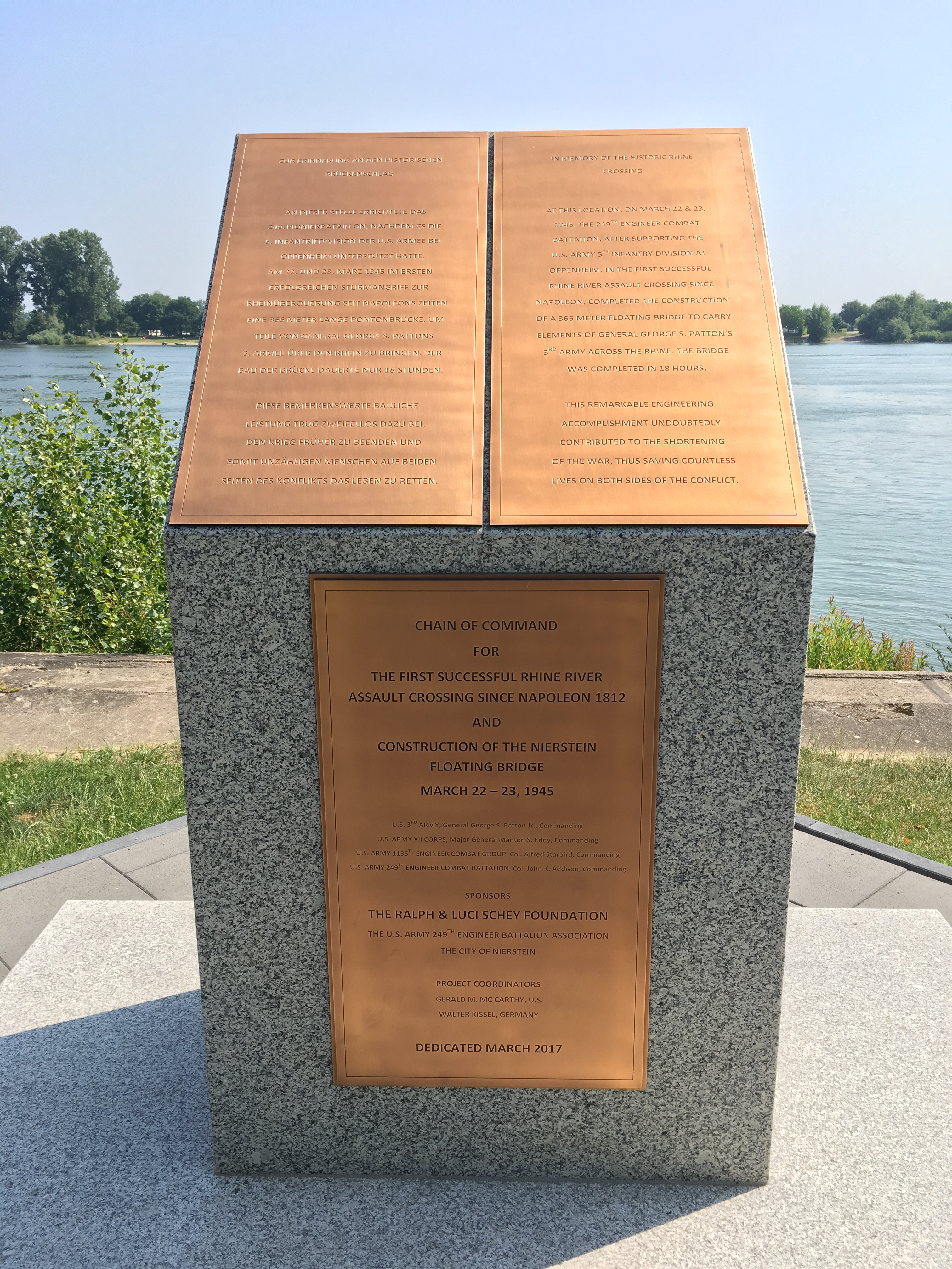 Bike tour 2018 at nierstein WWII rhine crossing location-1