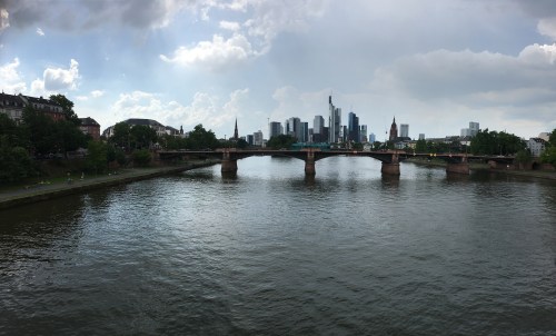 Frankfurt from the bridges