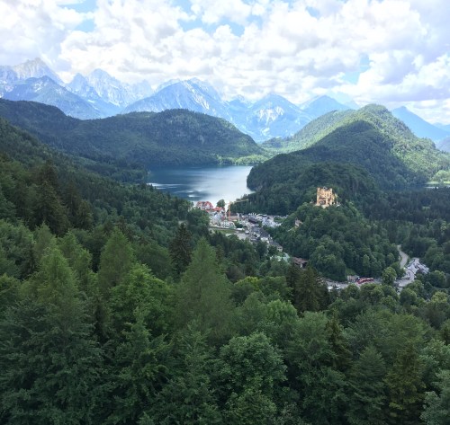 Neuschwanstein 7 view from castle