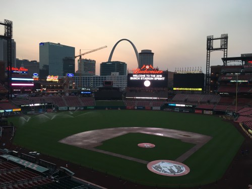 Spartan bush stadium sunrise