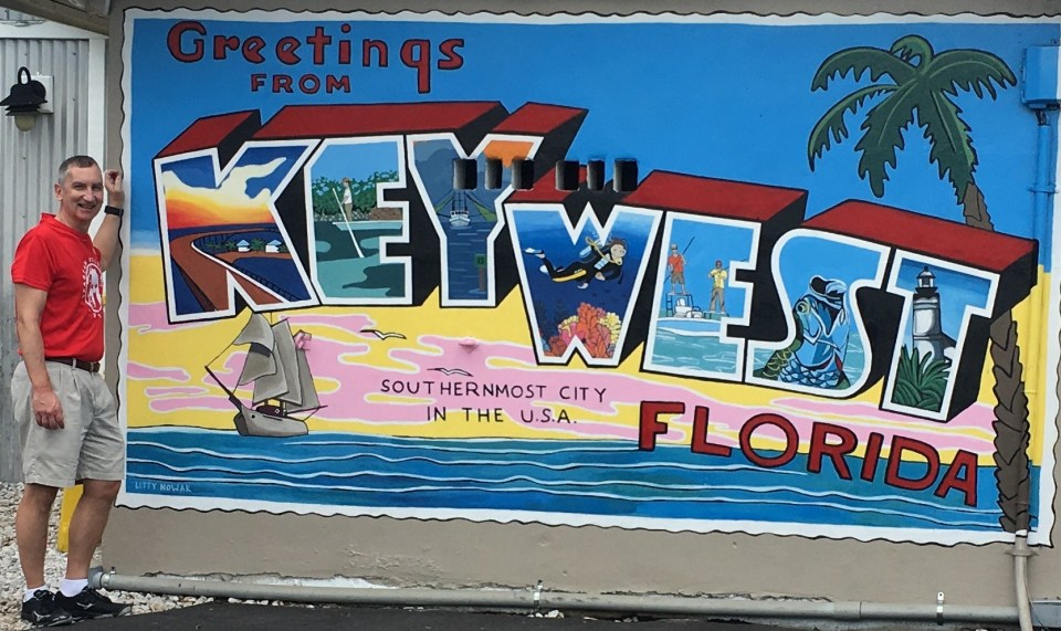 Ride to Keys 2019 last day post card Glen