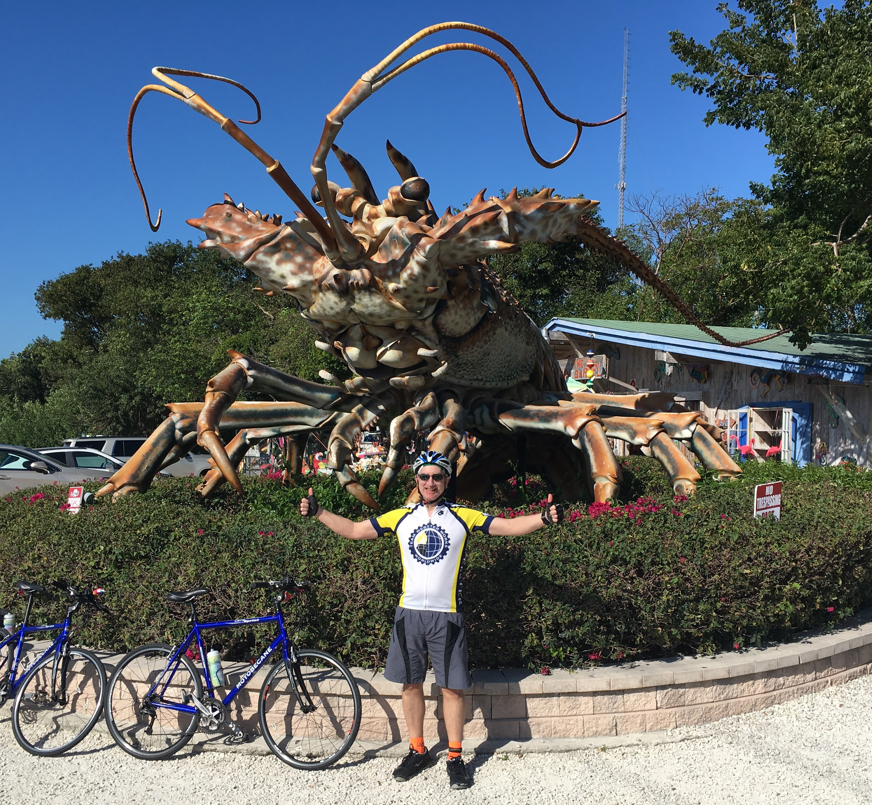 Ride to Keys 2019 Second day stone crab Glen