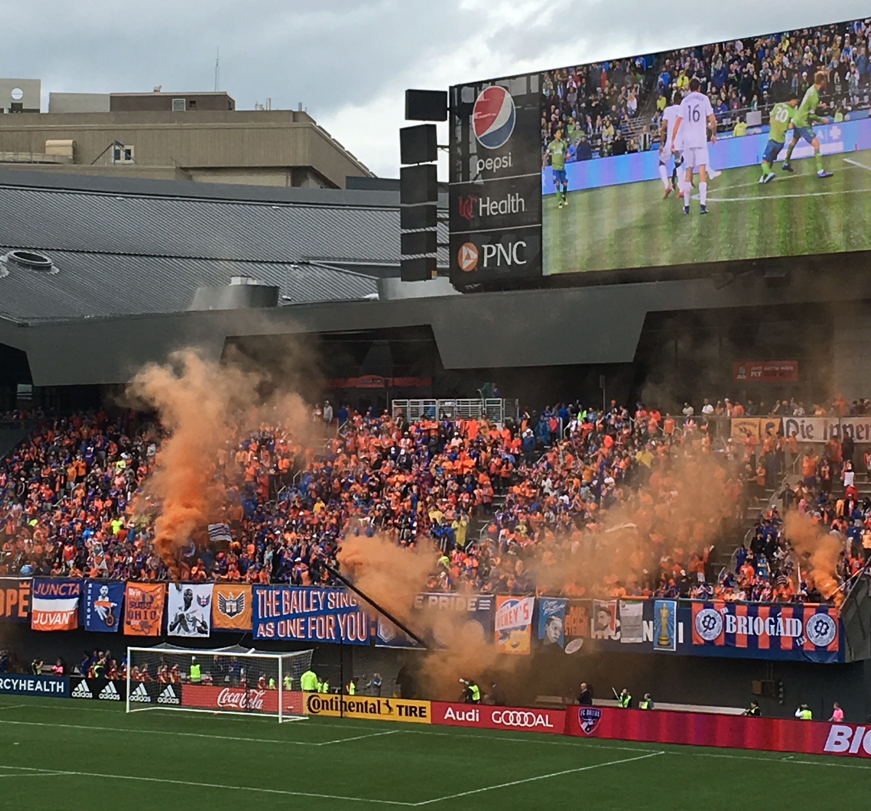 FC Cincinnati game bailey